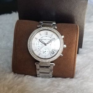 Michael Kors Ladies Parker Chronograph Watch